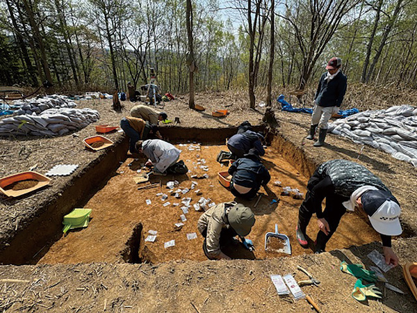 北海道蘭越町の調査画像