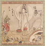 白隠 蛤蜊観音図