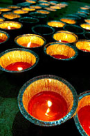 キャンドルの写真