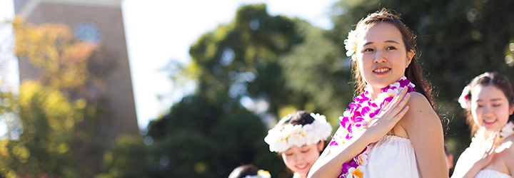 画像：稲門祭の様子